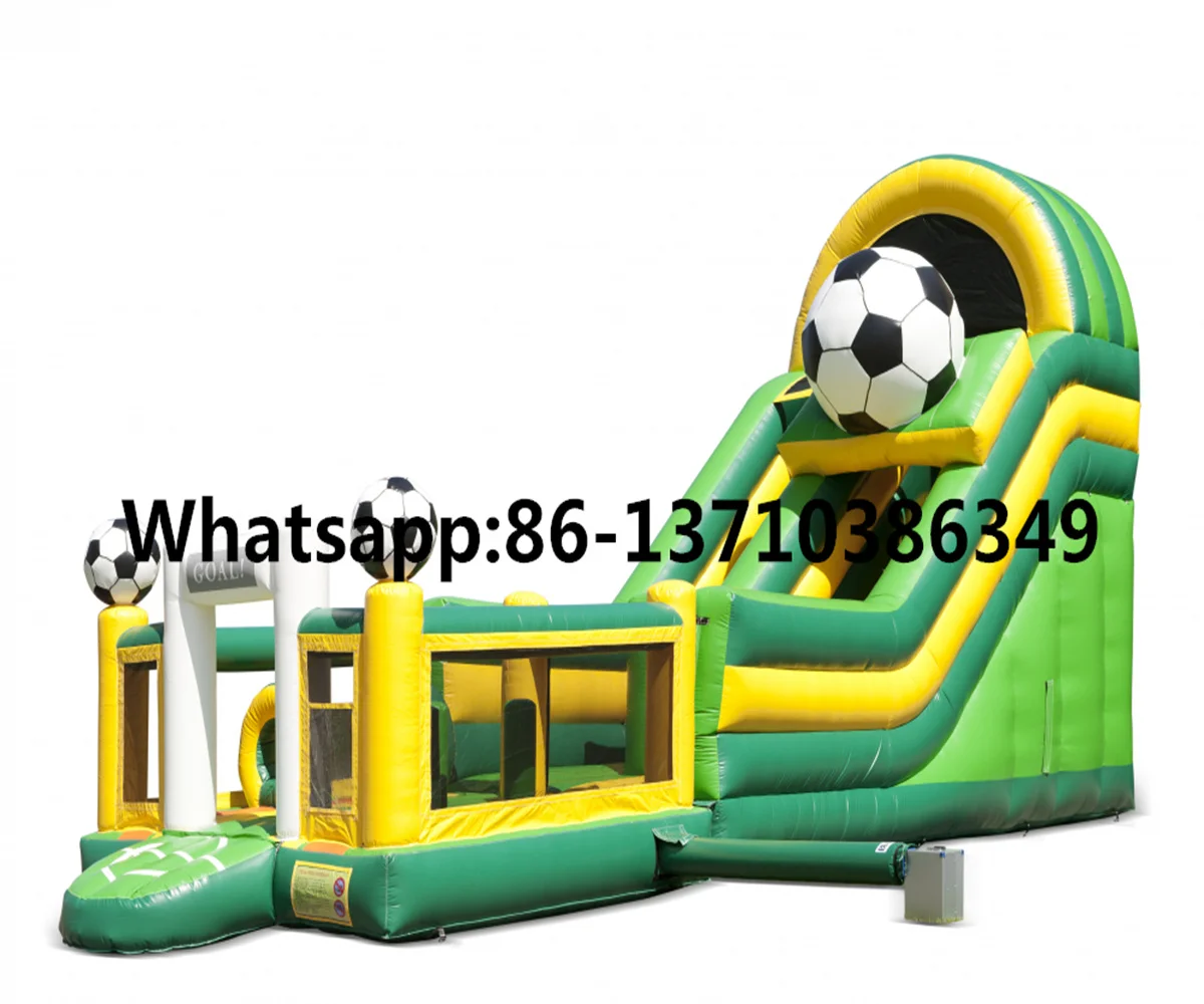 

Factory hot-selling commercial adult children's inflatable Obstacle course slide BD-035