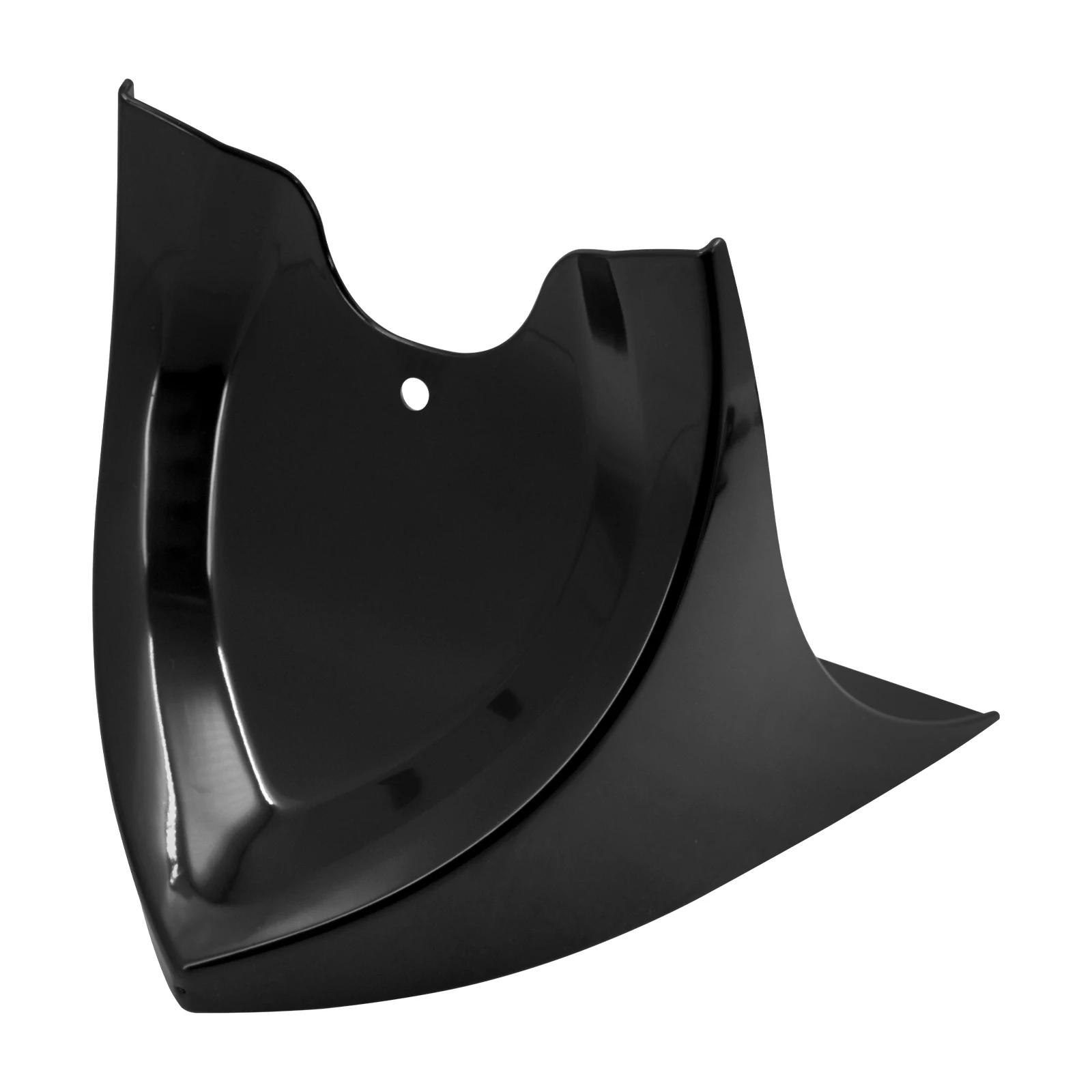 Motorcycle Black Lower Chin Fairing Front Spoiler For Harley Fatboy Softail Fat Boy Dyna 04-17 Touring Road Street Glide 96-17