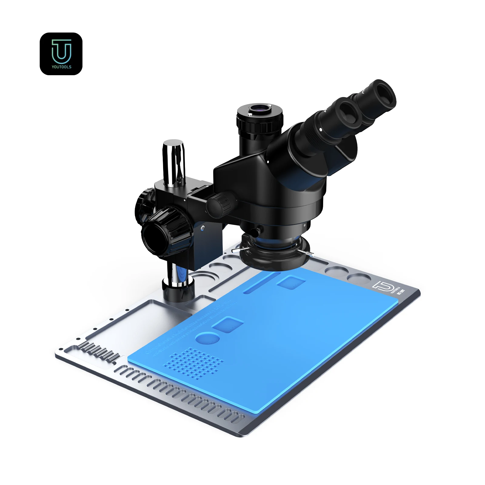 Út 20T Ống Nhòm/Trinocular Kính Hiển Vi Lớn Lớn Đế DẻO Silicone Chịu Nhiệt Sửa Chữa Điện Thoại Di Động Pad Bảo Dưỡng Nền Tảng