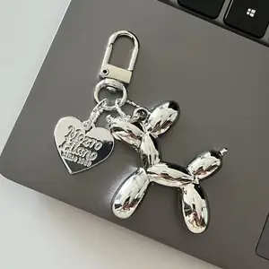Cute Cartoon Balloon Dog Key Keychain Women's Keywalk New Car Office 10 Main Sales Gift for Man - №2