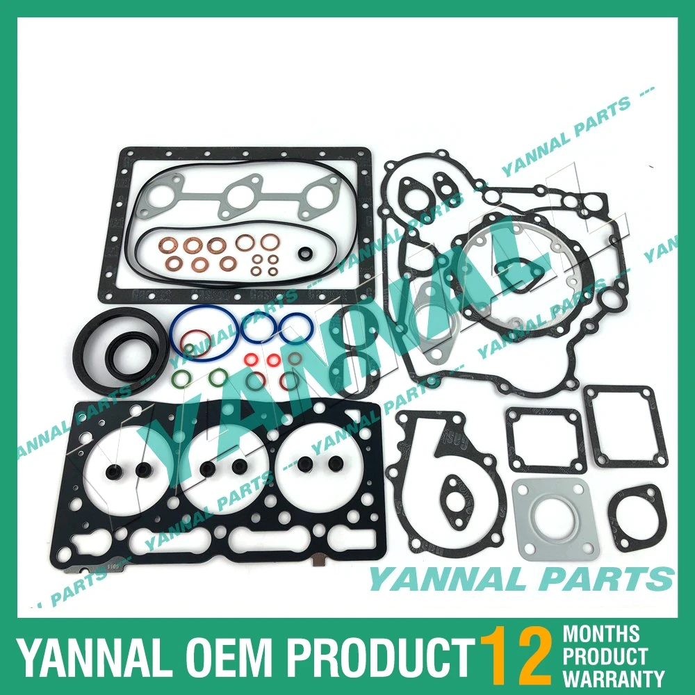 KUBOTA D1105 D1105T 엔진 애프터 마켓 부품 용 엔진 오버홀 가스켓 키트
