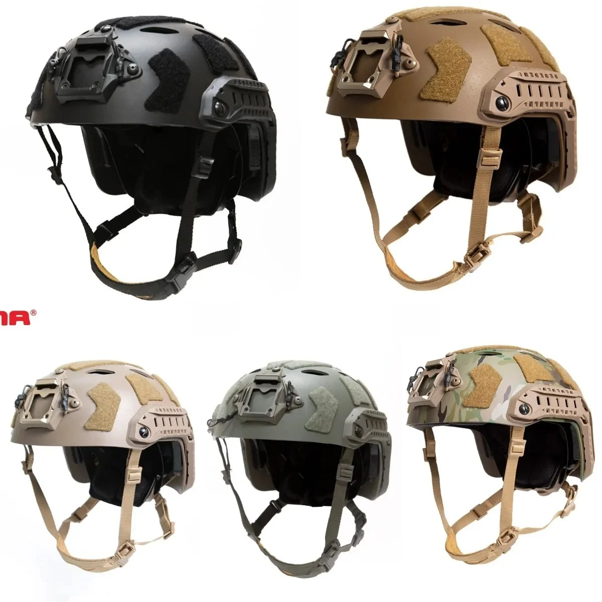 AliExpress FMA FAST SF Right Angle Helmet, Protective Crash Resistant, Cycling Helmet, ABS