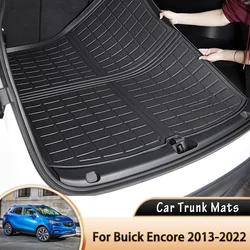 for Buick Encore Opel Mokka X Vauxhall Mokka 2013~2022 Car Boot Liner Cargo Rear Trunk Mats Luggage Floor Tray Waterproof Carpet