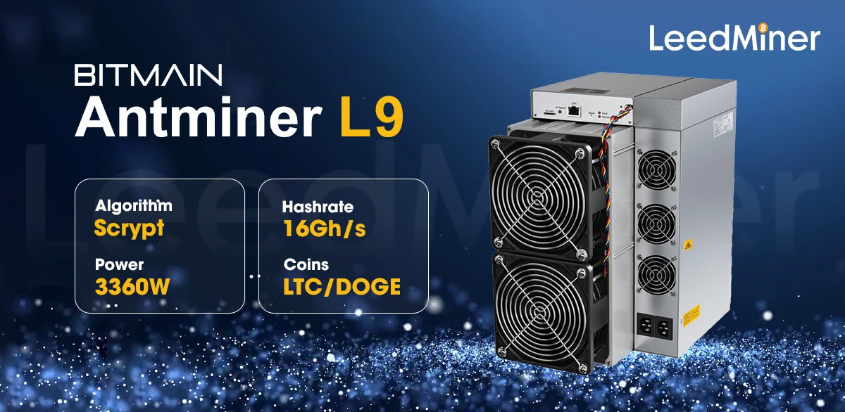 

ПРЕДВЫГОДНЫЕ ПРЕДЛОЖЕНИЯ: КУПИТЕ 10, ПОЛУЧИТЕ 6 БЕСПЛАТНО! Bitmain Antminer L9 (15 / 16 / 16,5 / 17 GH) для Litecoin / Dogecoin