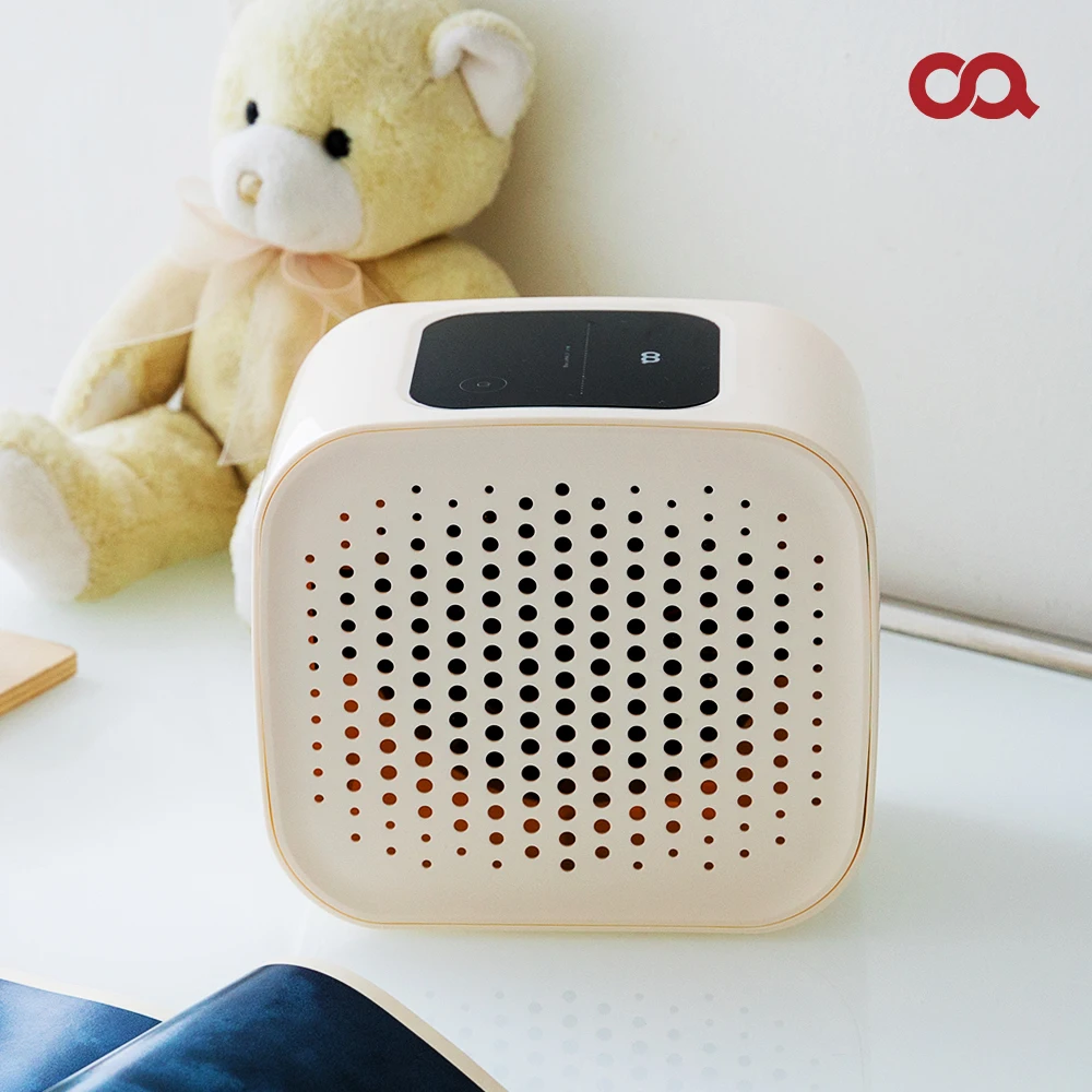 (Oa) O2 Mini Small Air Purifier Tabletop One Room Small Room Office H13 Hepa Filter Air Freshener Air Freshener