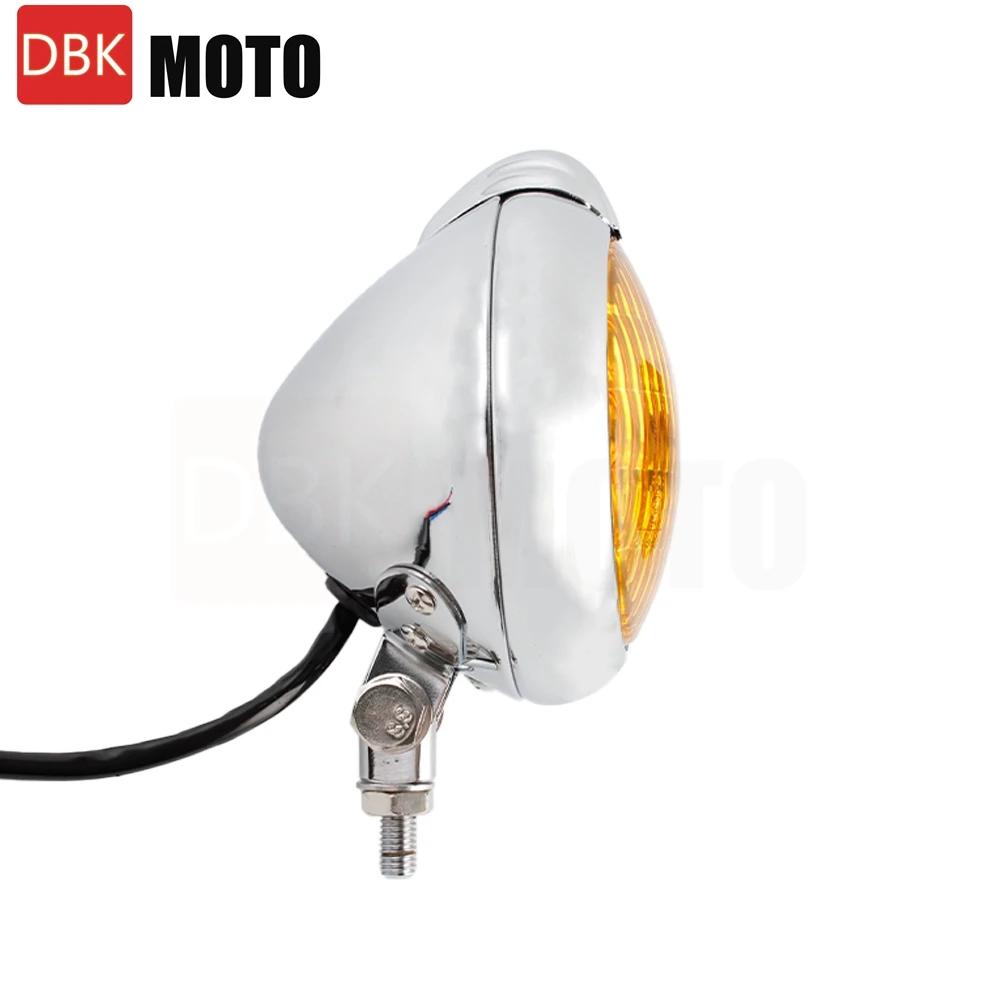 Retro Motorcycle Headlight Round 4.5\