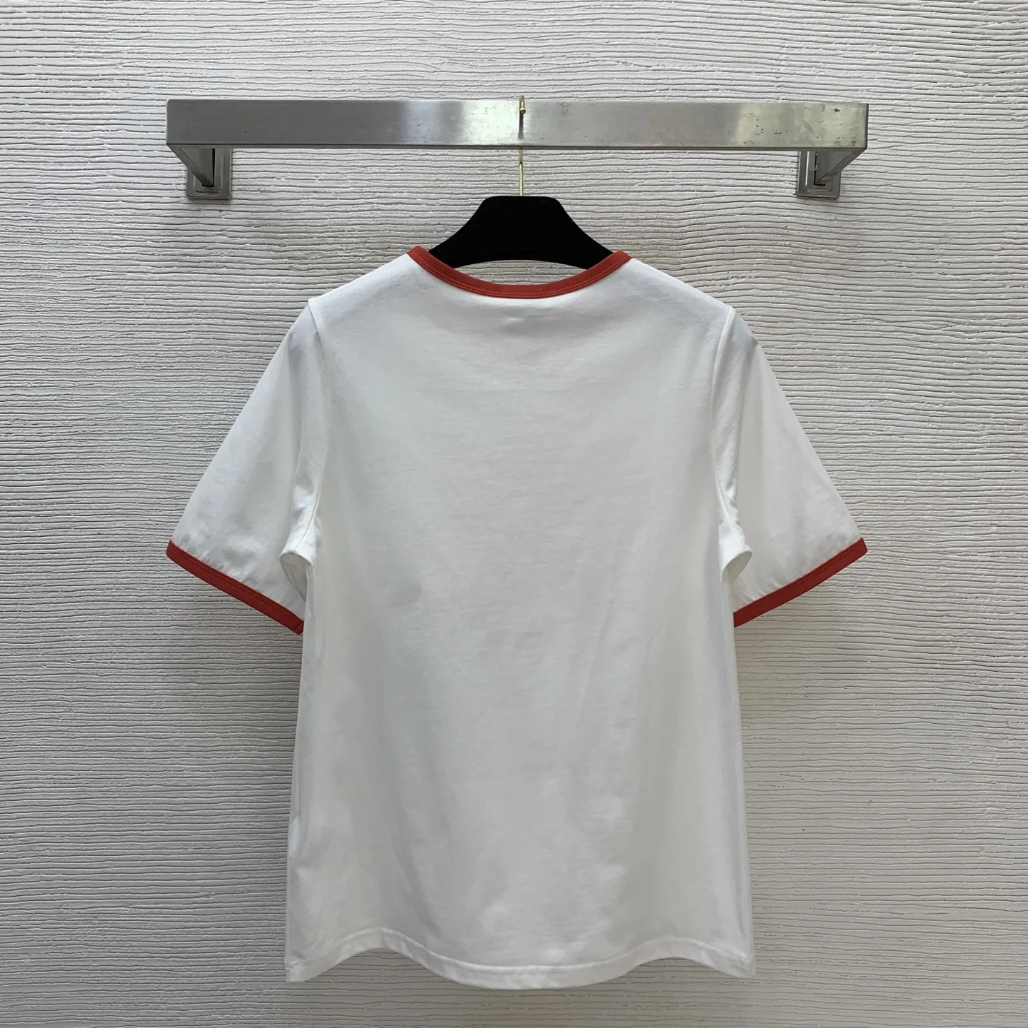 

Новая модная футболка-поло из чистого хлопка высокого качества с сине-серыми полосками, коллекция «Ранняя весна 2026»