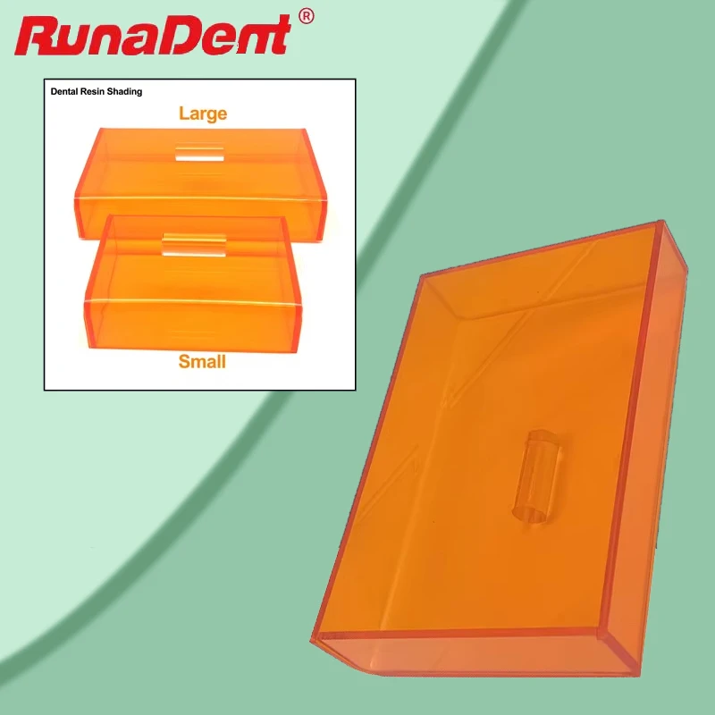 

Dental Clinic & Lab Resin Shade Box - UV-Protected, Light-Proof Organizer Case for Shade Storage