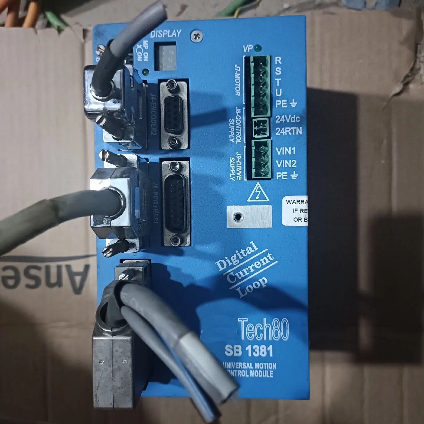 SB1381-B-E-R-A-CT servo drive motion controller used in good condition