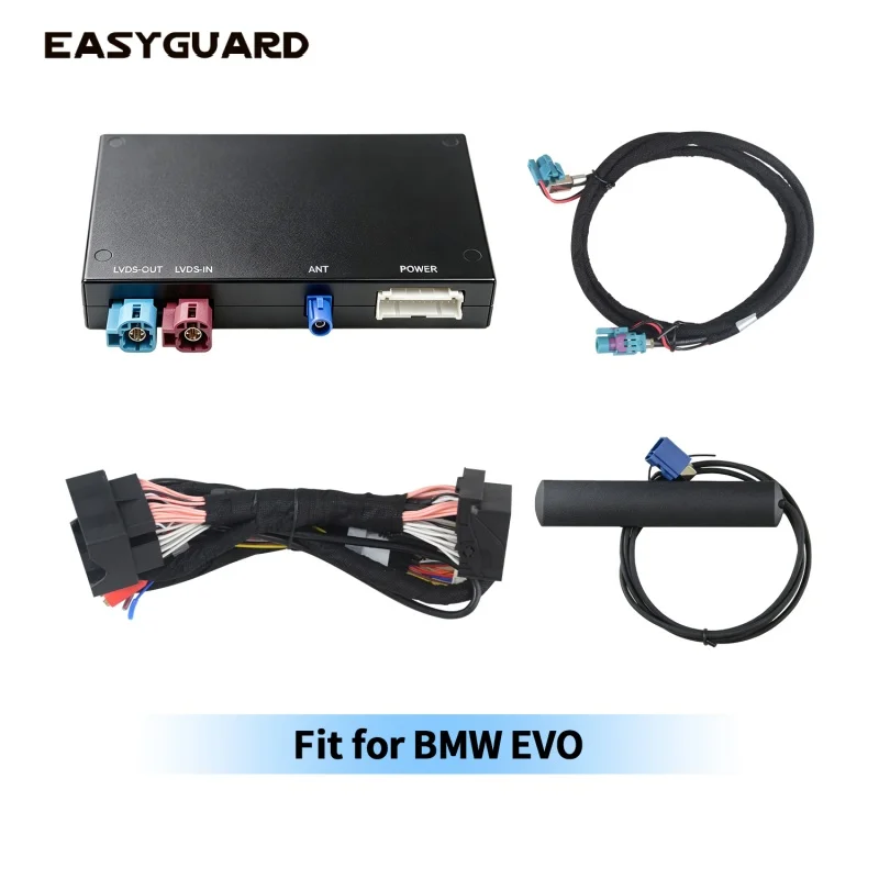 EASYGUARD Wireless Android Auto Decoder Carplay Box For BMW EVO F20 F21 F22 F23 F30 F31 F34 F80 F32 F33 G30 G31 G38 G11 G12 G13