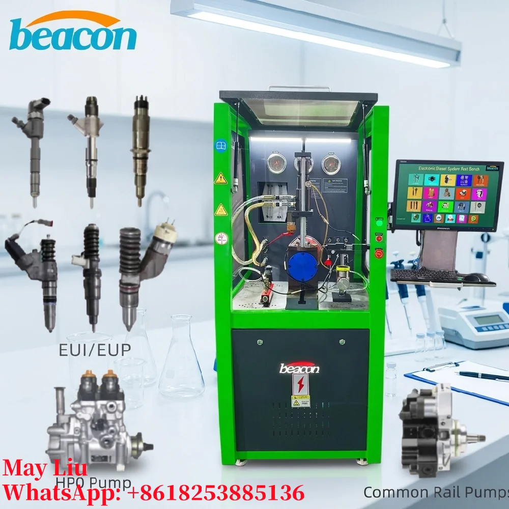 Common Rail Injector Pump Test Bench CR1019 7.5KW Test CRI CRP HEUI EUI EUP Injector Test Equipment