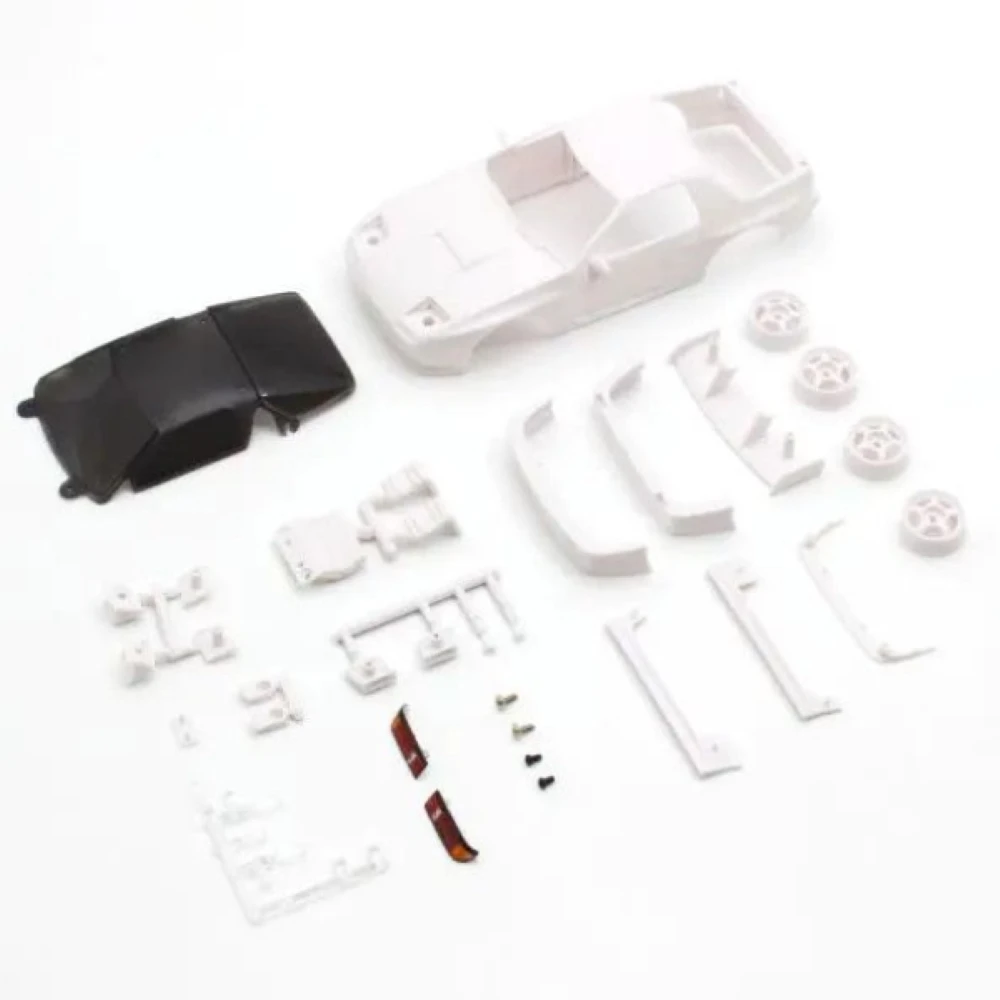 Kyosho MINIZ RX-7 FC3S White Body Set (w/Wheels/AWD) MZN213