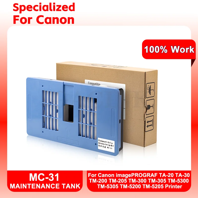 MC31 MC 31 MC-31 Maintenance Box For Canon TA-20 TA-30 TM-200 TM-205 TM-300 TM-305 TM-5300 TM-5305 TM-5200 TM-5205 Printer