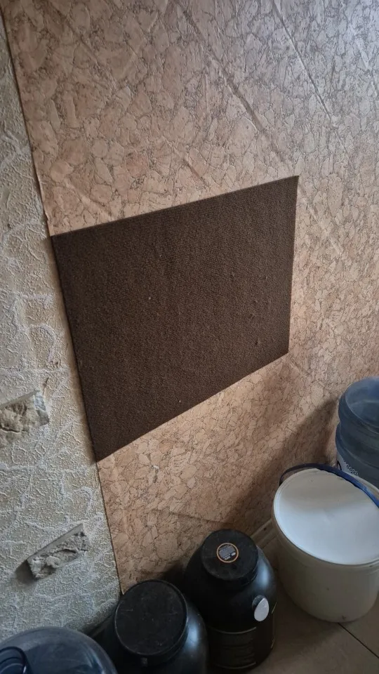 Customer review photo for Self-Adhesive Cat Scratch Furniture Protector