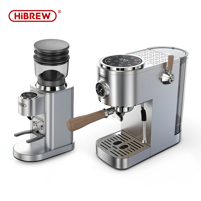 HiBREW Semi-automatic Espresso Coffee Machine 3 Level Temperature Adjustable Cold/Hot 20Bar Coffee Maker Cappuccino H13 image 3