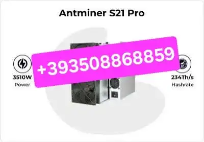 

КУПИТЕ 2, ПОЛУЧИТЕ 1 БЕСПЛАТНО Bitmain Antminer S21 Pro 234TH/s | Криптомайнер | На хостинге или с доставкой