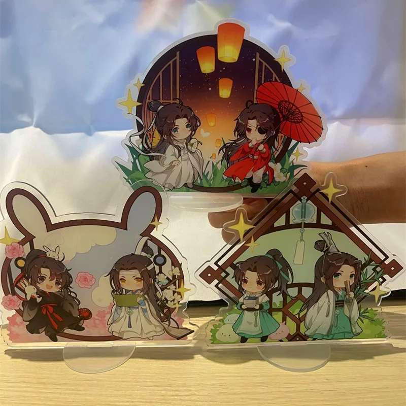 Scum Villain Self Saving System Acrylic Stand Figure Model Shen Qingqiu Luo Binghe Cosplay Cartoon Desk Decor Accessories Gift