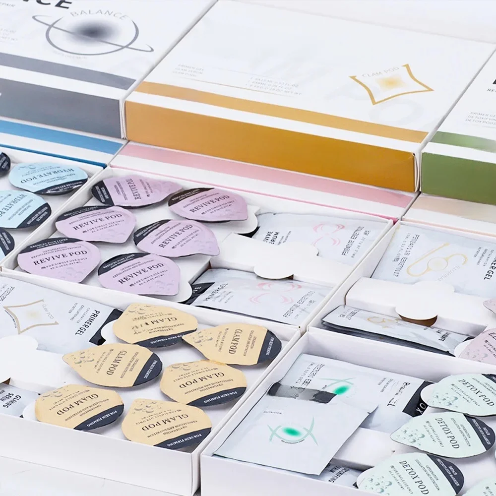 Glam Pod Voor Aqua Gezichtsmachine CO2 Pods Voor Bubble Facial Schoonheid Machine Bubble Huidverzorging Revive Pods co2 Capsule Gels - afbeelding 2