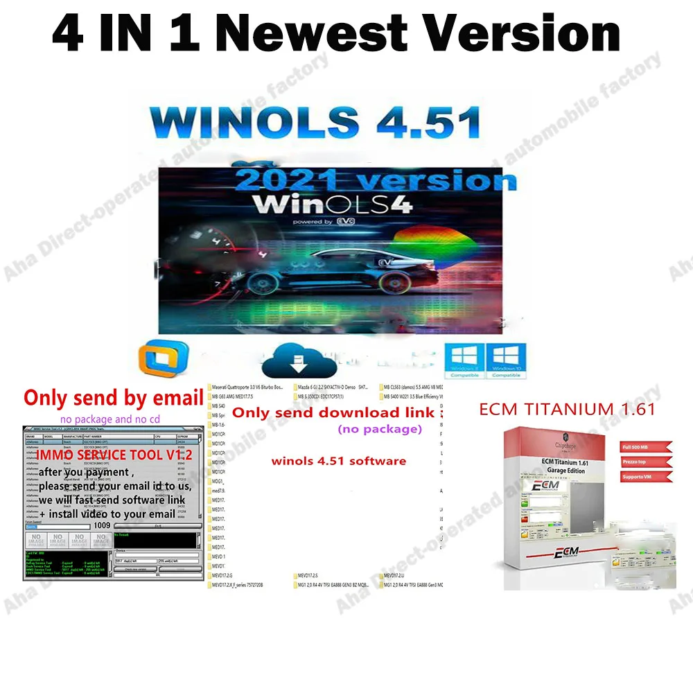 

WinOLS 4.51 With Plugins Vmware Version + 2021 Damos + ECM TITANIUM 1.61+ IMMO SERVICE Tool v1.2+ Chip Tuning Maps Alldata Files