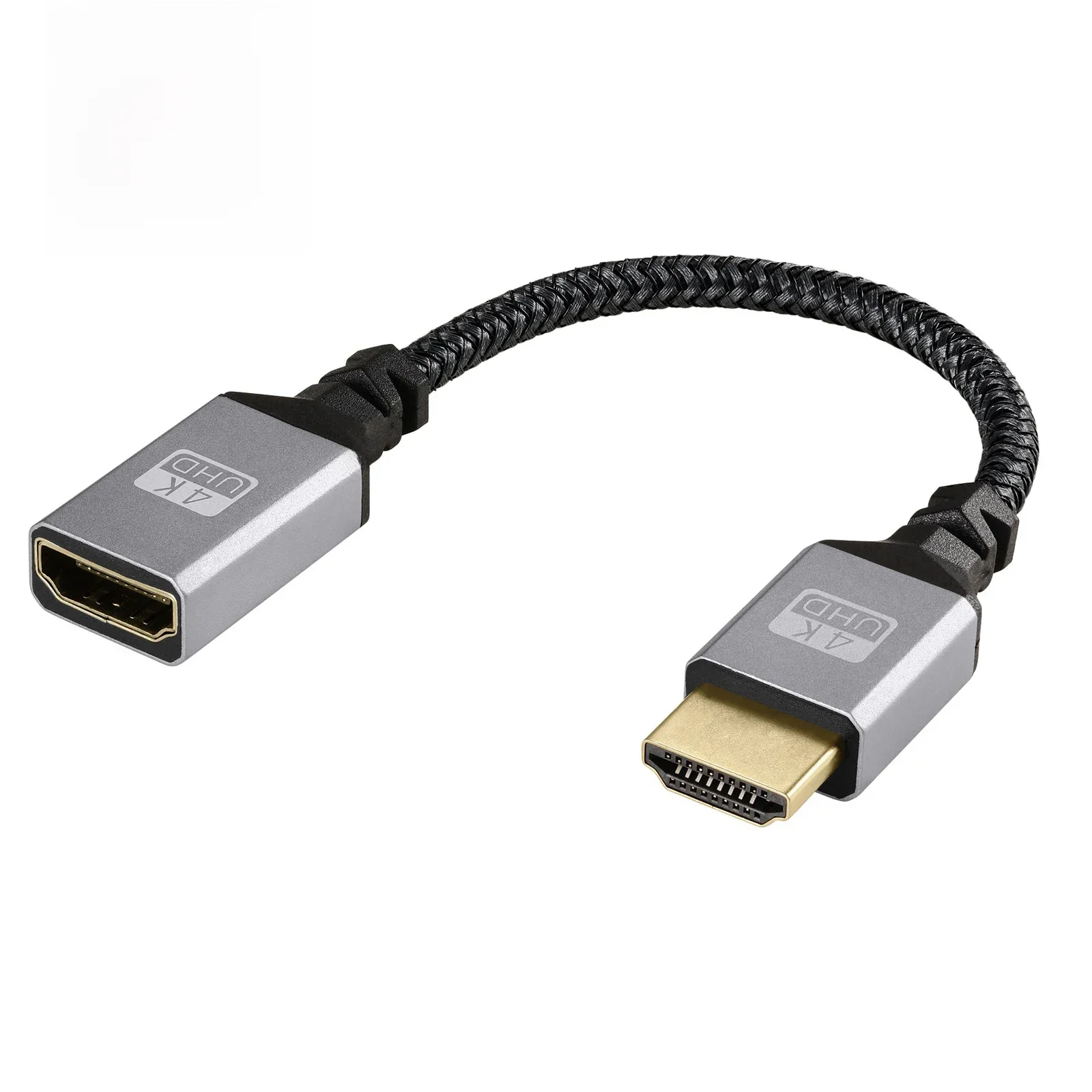 Przedłużacz 1080P 4K UHD męski na żeński w górę/w dół/lewy/prawy przedłużacz kątowy A/V Krótki przewód do monitora PC HDTV STB Xbox — zdjęcie produktu 7