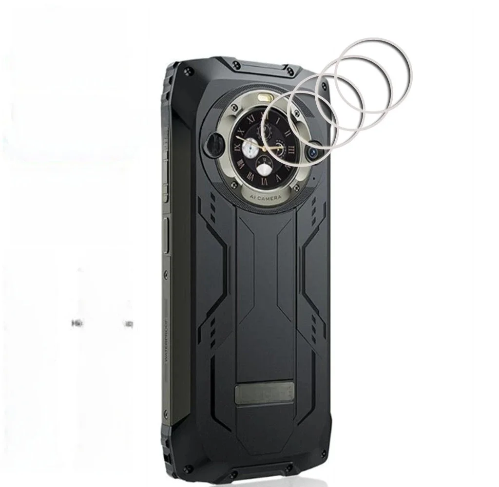 4 szt. Szkło obiektywu aparatu dla Blackview BV9300 Pro 6.7 "osłona ekranu folia ochronna obiektyw aparatu Protector miękka folia ochronna — zdjęcie 2