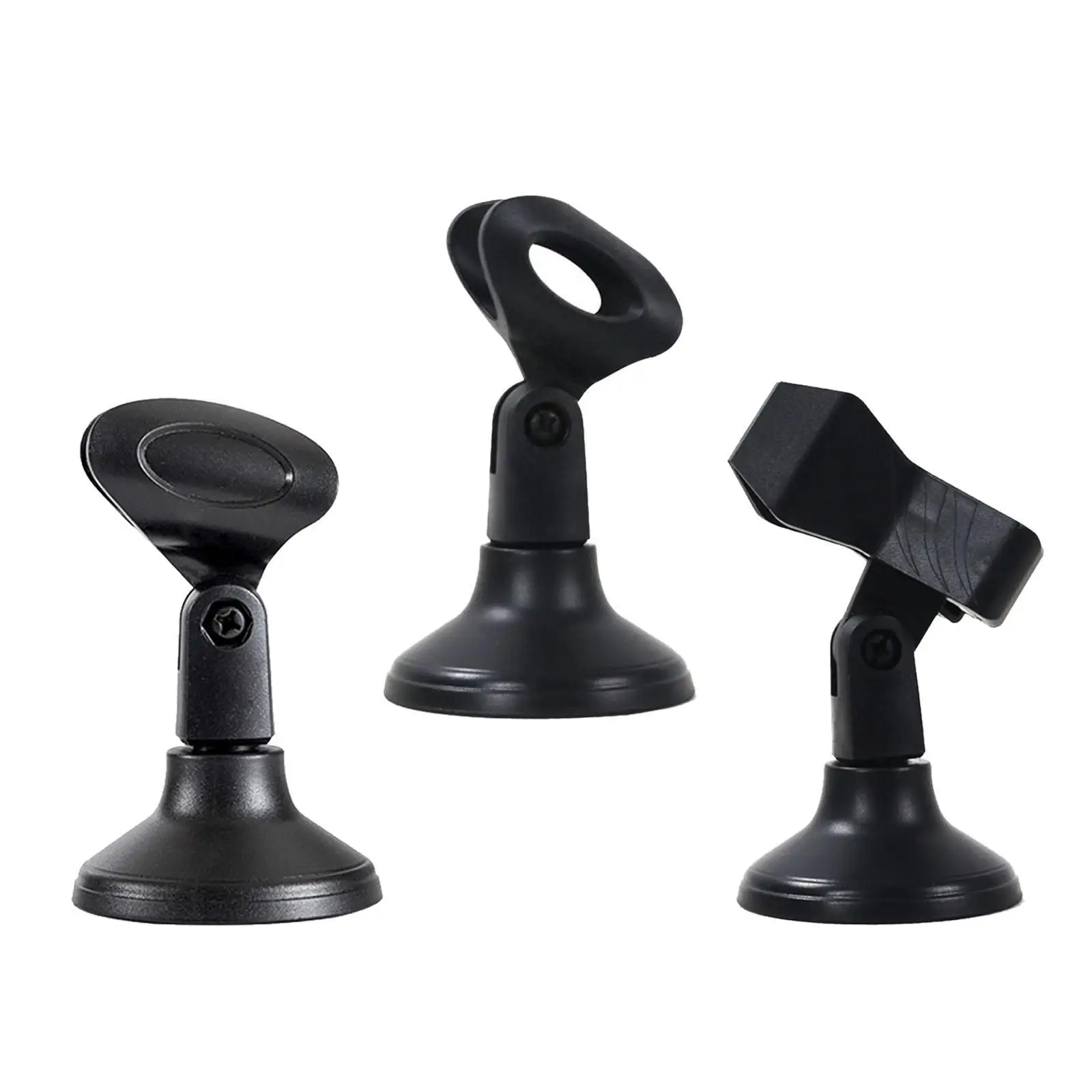 Desktop Microphone Stand with Round Base, Non-Slip and Stable, Suitable for Home Use, Meetings, and Live Streaming