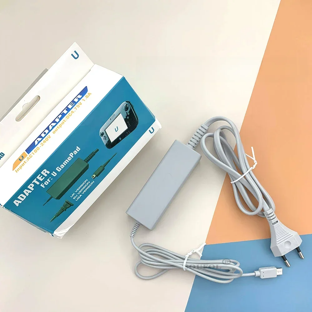 Chargeur secteur pour manette de jeu Wii U, prise US/EU, pour contrôleur de jeu Nintend Wii U, adaptateur d'alimentation mural 100-240V
