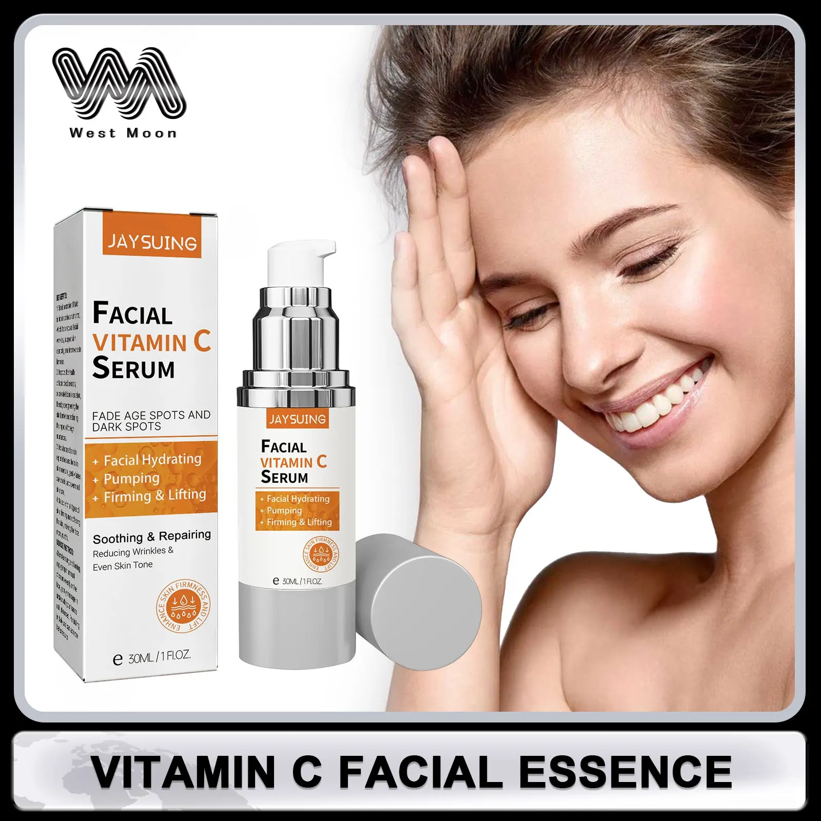 

Hyaluronic Acid Facial Essence Brighten Skin Rejuvenate Pore Shrink Improving Dryness Oil Control Moisturizer Face Serum Korean