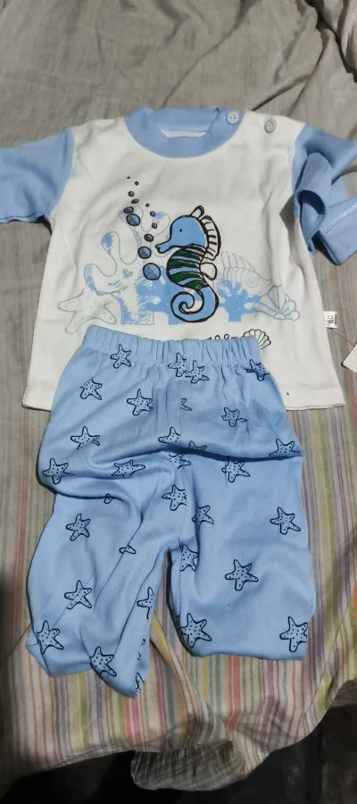 2024 Spring Autumn New Baby Clothing Set Cartoon Cotton Baby Boys Clothing Girls Suit Set 0-3 Year Baby Clothes photo review