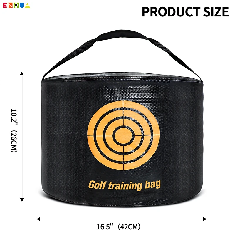 New Upgrade Golf Impact Power Smash Bag Hitting Bag Swing Training Aids Impact Swing Trainer Golf Swing Training Bag