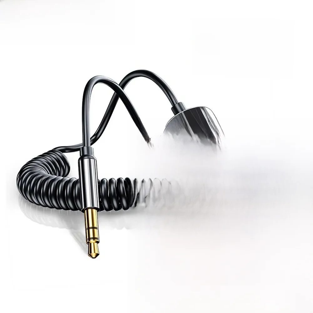 Essager kompatybilny z Bluetooth samochodowy sprzęt Audio kabel nadajnik bezprzewodowy odbiornik samochodowy AUX 3.5mm Adapter gniazda Jack kabel głośnik nadajnik — zdjęcie 2