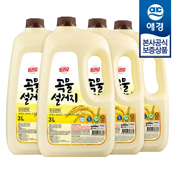 [Aekyung] 3x4 trios grain dishes washing kitchen washing dishes