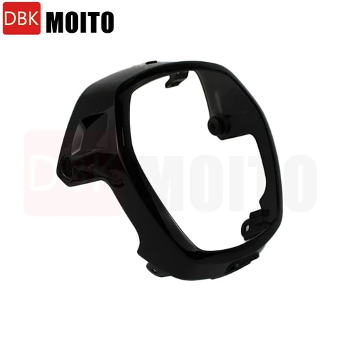 Imagen 2 del producto Cubierta de faro de motocicleta, carcasa de bombilla de carenado para Honda 2022-2023 NAVI NVA 110B, carenado de faro negro