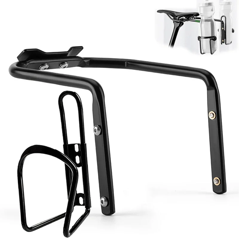 AliExpress BoFaCarry Bicycles Saddle Tail Bag Stabilizer Bracket Water Bottles Holder set Aluminum Alloy Holder Waterproof Parts Biking