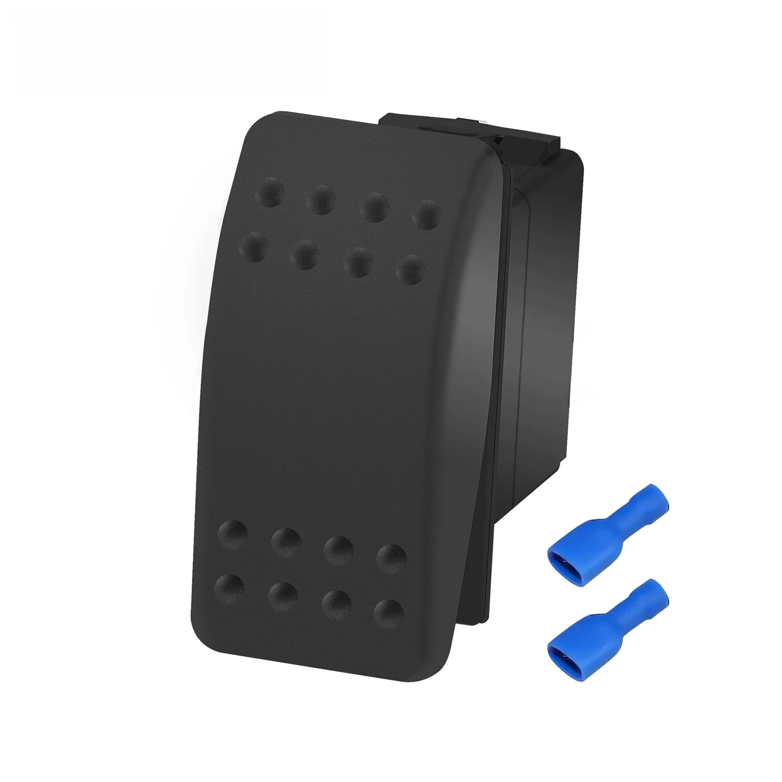 DaierTek Marine interrupteur à bascule 12V interrupteur à bascule étanche 12V 20A SPST 2 broches marche/arrêt robuste pour bateau ATV RZR RV automobile