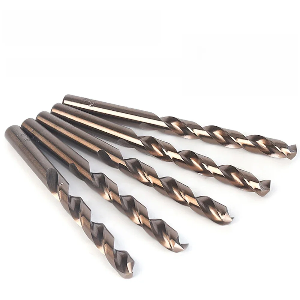 Drillforce Tools Zestaw wierteł kobaltowych M42, zestaw wierteł HSS-CO 0,5-10 mm, do wiercenia w stali hartowanej, żeliwie i stali nierdzewnej — zdjęcie 2