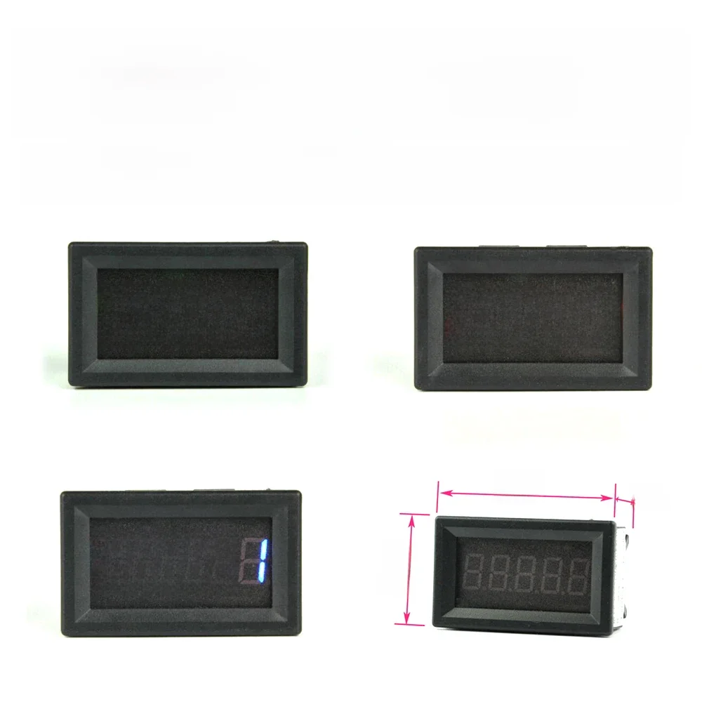 5-bitowy woltomierz cyfrowy o wysokiej precyzji DC 200V 100V 50V 33V 10V wyświetlacz LED miernik napięcia Monitor baterii 5V 12V — zdjęcie 2