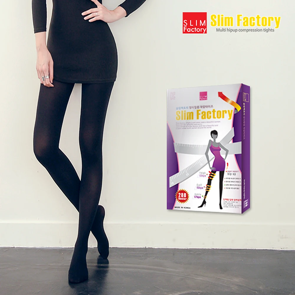 Slim Factory 280 Denia compression stockings 1 pack Black