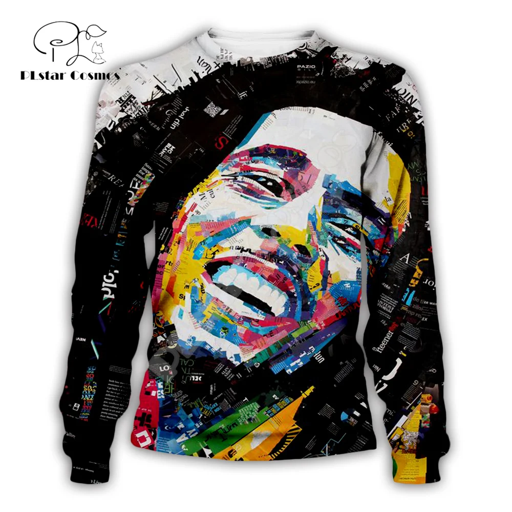 NewFashion Bob Marley Reggae Musician Rastafari Lion Tattoo Vintage 3DPrint Men/Women Pullover Harajuku Casual Jacket Hoodies 16