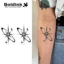 Stars Temporary Tattoo,Lasts To 15 Days New Technology Magic Waterproof Semi Permanent Sticker.
