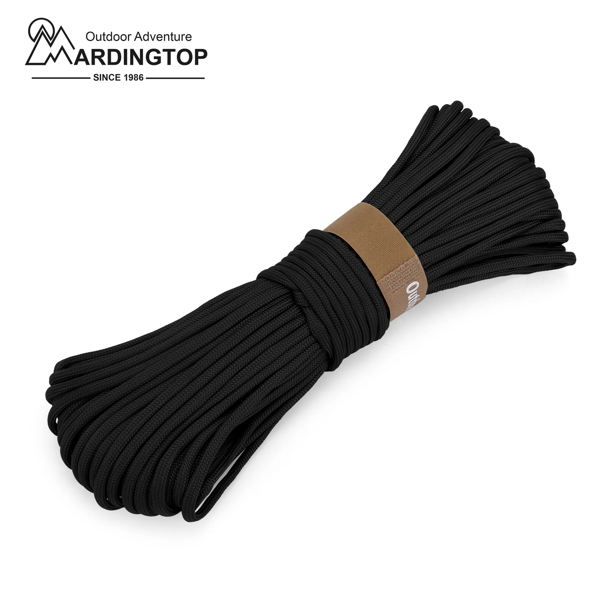 Mardingtop 550 Type Tactisch Paracord, 7-strengs Kern, Hoge Sterkte-5/32 Inch X 100 Voet (4Mm X 31M)