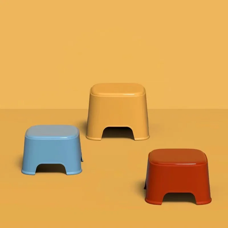 2025  Plastic small stool household stacking