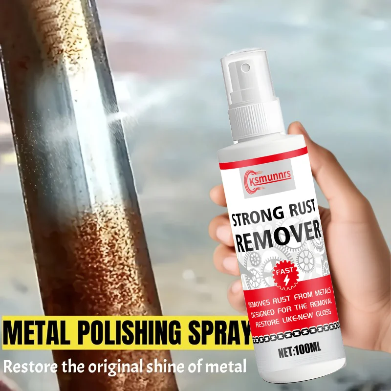 Spray profesional para pulir metales: restaura el brillo original, elimina la oxidación y el óxido, fórmula no tóxica adecuada para la cocina
