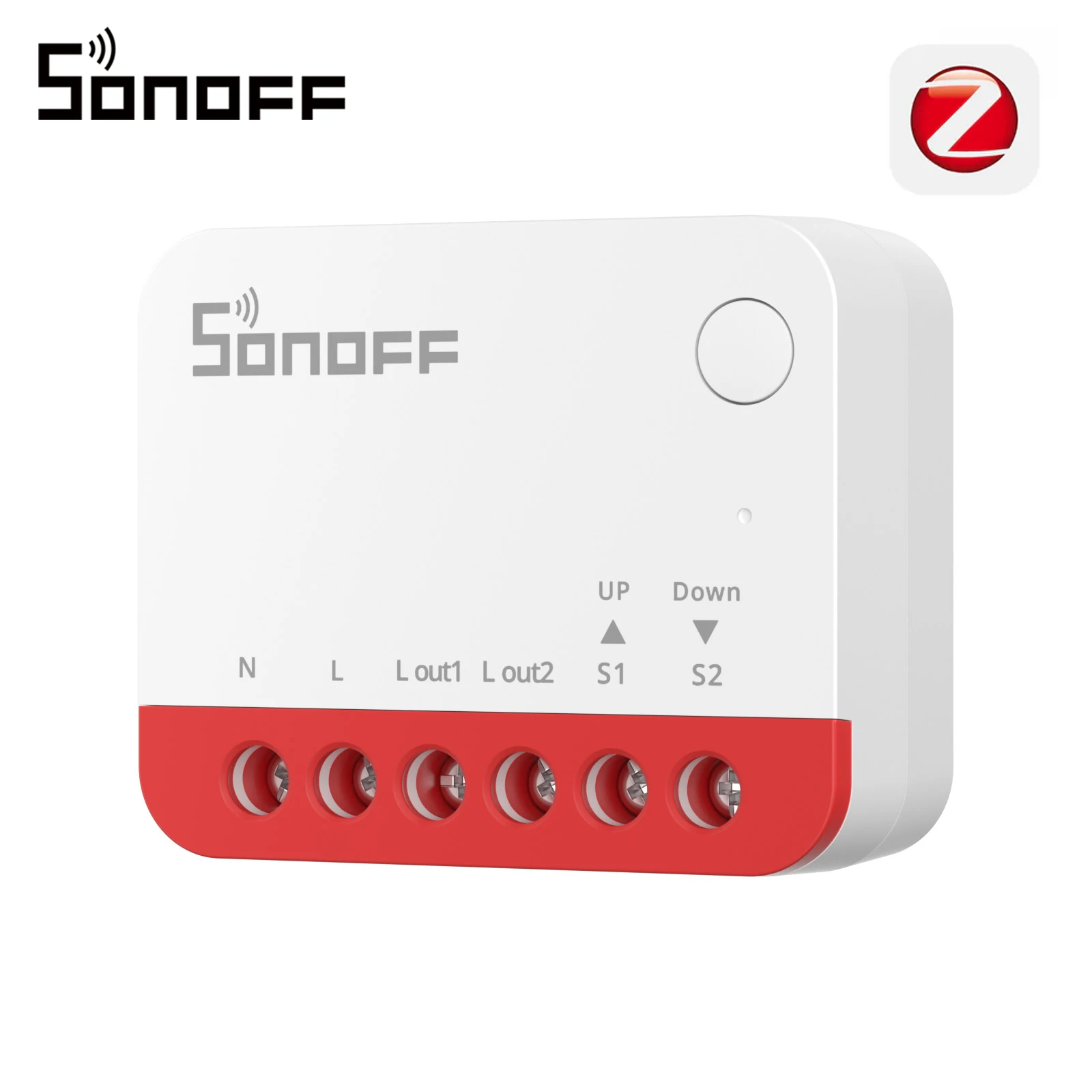 SONOFF MINI-ZBRBS Módulo Mini Interruptor Inteligente Zigbee para Persianas y Cortinas Enrollables con Control de Porcentaje y Soporte para Calibración de Recorrido