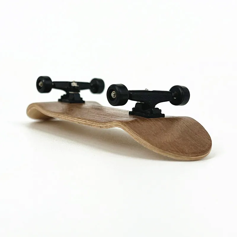 34mm Fingerboard Set with Professional Wooden Deck Metal Truck Bearing Wheels Finger Skateboard Toys