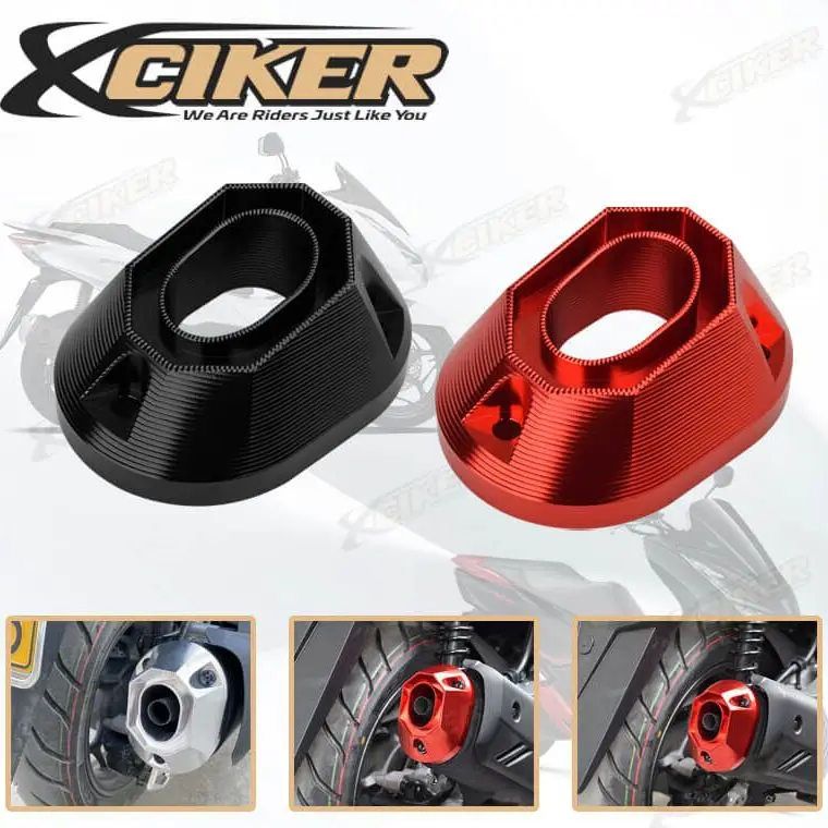 

Exhaust End Cap CNC Muffler Tip Motorcycle Tailpipe End Cover for HONDA PCX 160/125