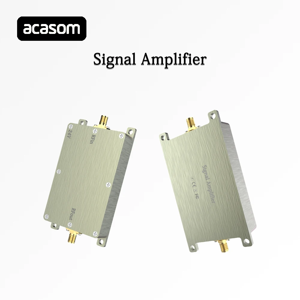 Fonte de sinal sem fio da varredura do extensor do sinal dos amplificadores de alta potência do rf de 5.8ghz 40w para o zangão wifi6