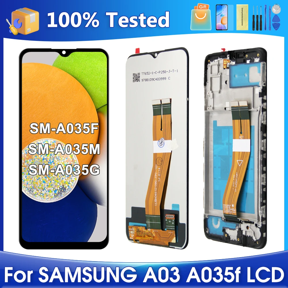 6.5\'\'A035 For Samsung For A03 A035F A035M A035G LCD Display Touch Screen Digitizer Assembly Replacement