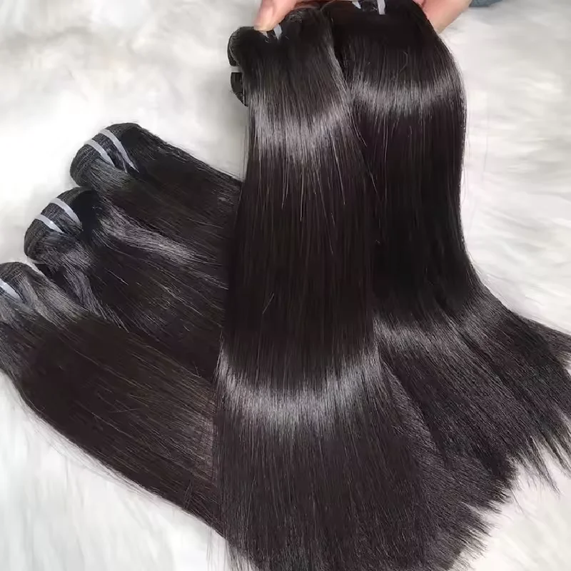12A Straight Human Hair Bundles 10-30Inch 100g/Pcs Body  Yaki Straight Hair Bundles Wave Deep Hair Extensions Natural Black