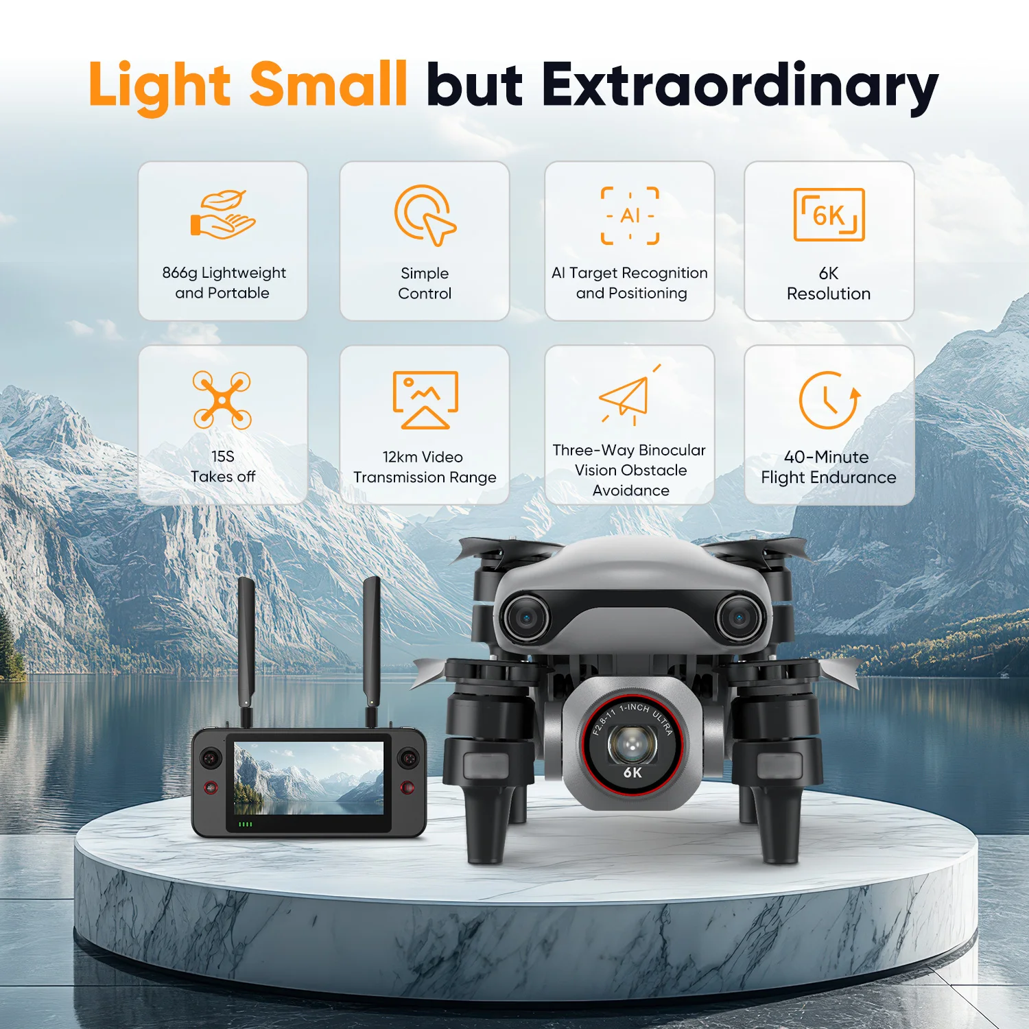 Drone Autel Robotics EVO Lite  - Autel Drone Evo Lite recensione e prezzo